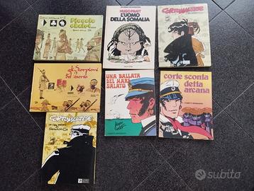 Fumetti scorpioni del deserto e cortomaltese