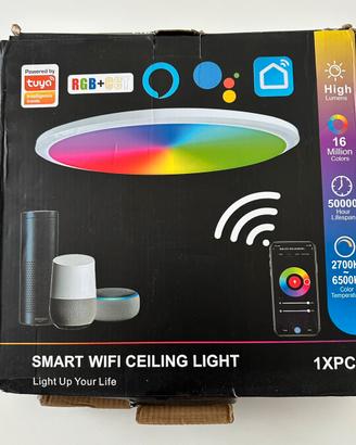 PLAFONIERA LED WIFI MULTICOLORE
