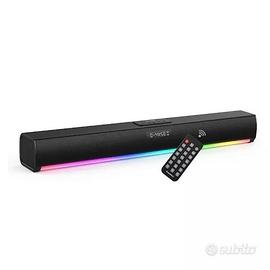 CASSA BLUETOOTH RICARICABILE RGB SOUNDBAR PER TV