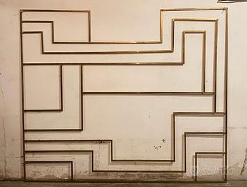 UTILE ELEMENTO DECORATIVO MULTIFUNZIONE IN OTTONE