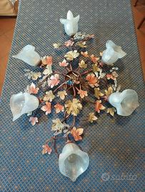 Lampadario artigianale di pregio