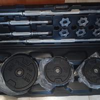 set pesi e manubri 