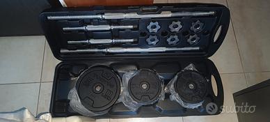 set pesi e manubri 