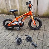 Bici bambino/a 2-5 anni con rotelle