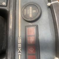 Trattorino tosaerba frontale usato iseki sf 230