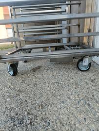 Carrelli per placche da forno professionali