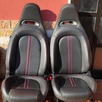 sedili/interni 500 abarth pelle