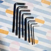 Set di brugole miste nere