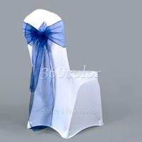 Teli blu in organza per decoro sedie (21pz)