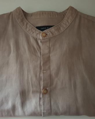 CAMICIA ZARA IN LINO TAGLIA M