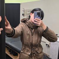 cappotto verde militare