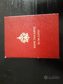 -MONETE VATICANO SEDE  VACANTE 1978 FDC