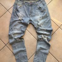 👖 Lawley Jeans strappati – denim chiaro 💙