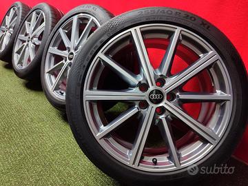Cerchi Audi A6 S6 4K C8 Q3 Gomme Estive 255 40 20