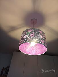 Lampadario decorativo farfalle