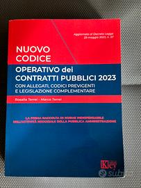 Codice operativo dei cobtratti pubblici 2023
