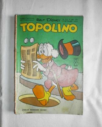TOPOLINO 510 - 5 Settembre 1965