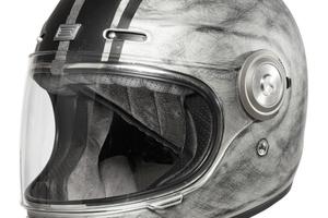 Casco moto vintage