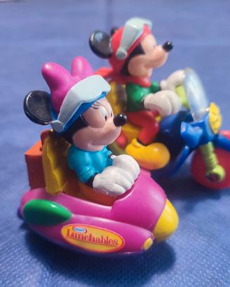 Topolino e Minnie in sidecar Disney