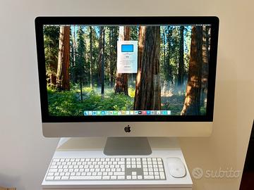 iMac 2019 27” 5k 512GB SSD Apple Garanzia Fattura