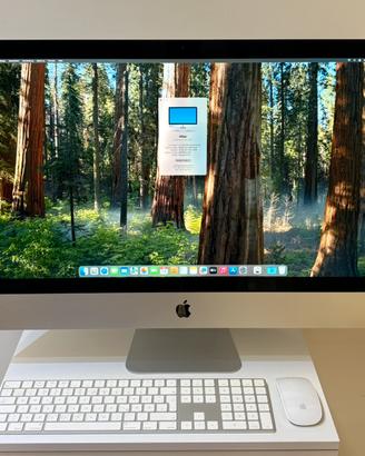 iMac 2019 27” 5k 512GB SSD Apple Garanzia Fattura