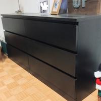 Cassettiera Malm di Ikea 6 cassetti