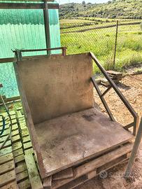 Paletta piattina trasporto per trattore 