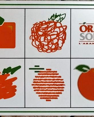 Specchio pubblicitario Oransoda  vintage