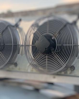 Evaporatore per cella frigorifera 6 ventole