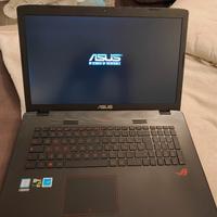 Asus ROG gl752 PC gaming notebook ultraperformante