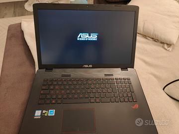 Asus ROG gl752 PC gaming notebook ultraperformante