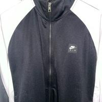 Felpa zip Nike nera uomo taglia XL