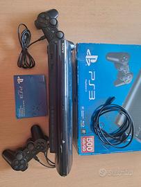 PS3 Play Station 3 con 2 controller e 11 giochi