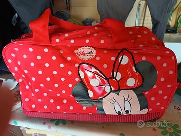 borsa/porta pattini di Minnie. 