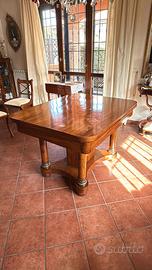 tavolo da pranzo allungabile con 4 sedie