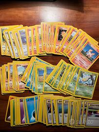 Lotto vintage retro set base pokemon