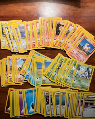 Lotto vintage retro set base pokemon