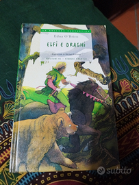 Libro per ragazzi edizione Einaudi elfi e draghi