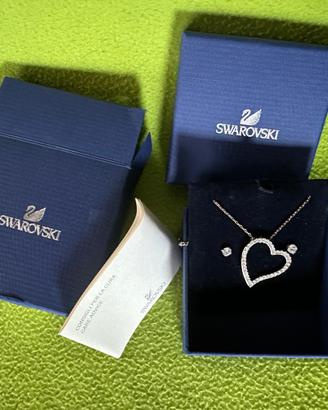 Swarovski Collana + orecchini