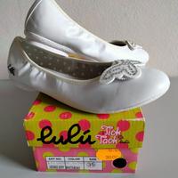 SCARPE BALLERINE BIANCHE 35 NUOVE