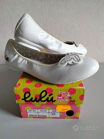 SCARPE BALLERINE BIANCHE 35 NUOVE