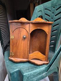 Lotto cucina rustica vintage in legno - Mobiletto,