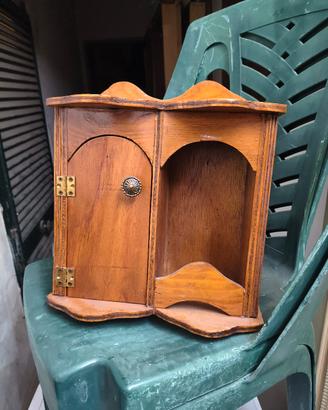 Lotto cucina rustica vintage in legno - Mobiletto,