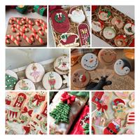 Box di Natale con Biscotti decorati