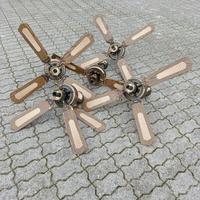 Lampadari con ventola vintage 