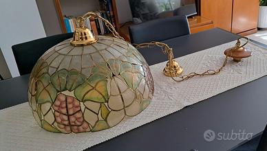 lampada sospesa colorata