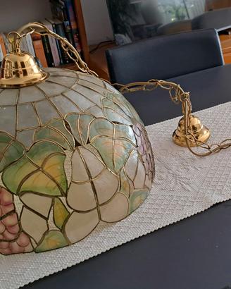lampada sospesa colorata