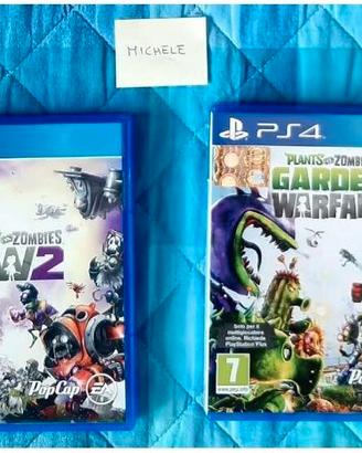 Giochi PS4 - Lotto Plant vs Zombies 1 & 2