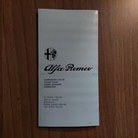 Campionario colori Alfa Romeo GT 1.3 - Spider 70'