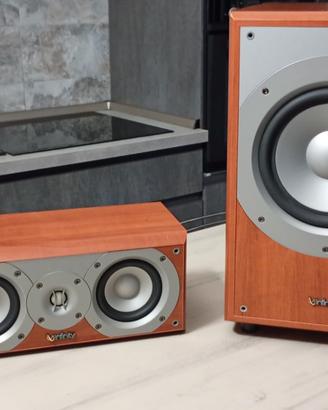 SUBWOOFER AMPLIFICATO INFINITY +CASSA CENTRALE